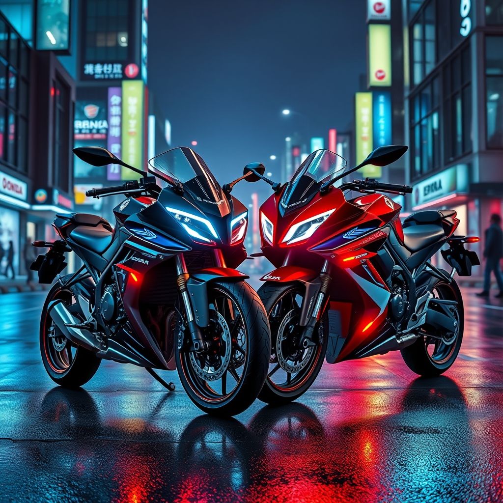 CB650R 2026 ปะทะ CBR650R: เทคโนโลยีล้ำสมัย